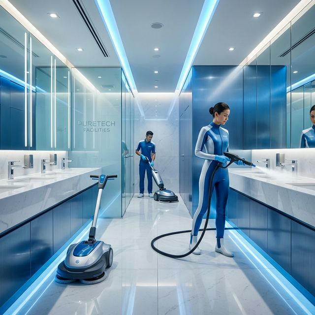 Restroom Cleaning